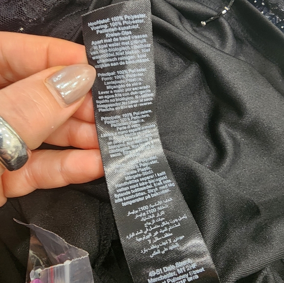 [ NASTY GAL] brand new with tags  Women's size 6- TASSEL  BEADED STAR MINI DRESS - Picture 9 of 16